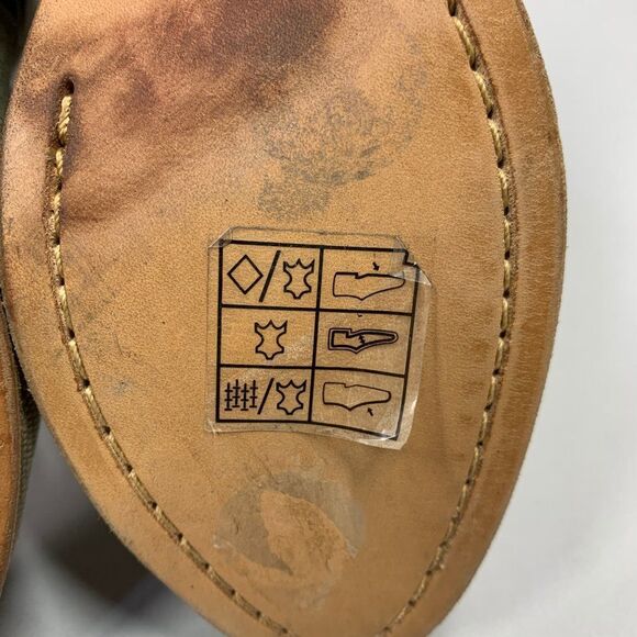 Rag & Bone Newbury Ankle Boots Women's Size 9 Olive Green Canvas Heeled Booties - Picture 12 of 13